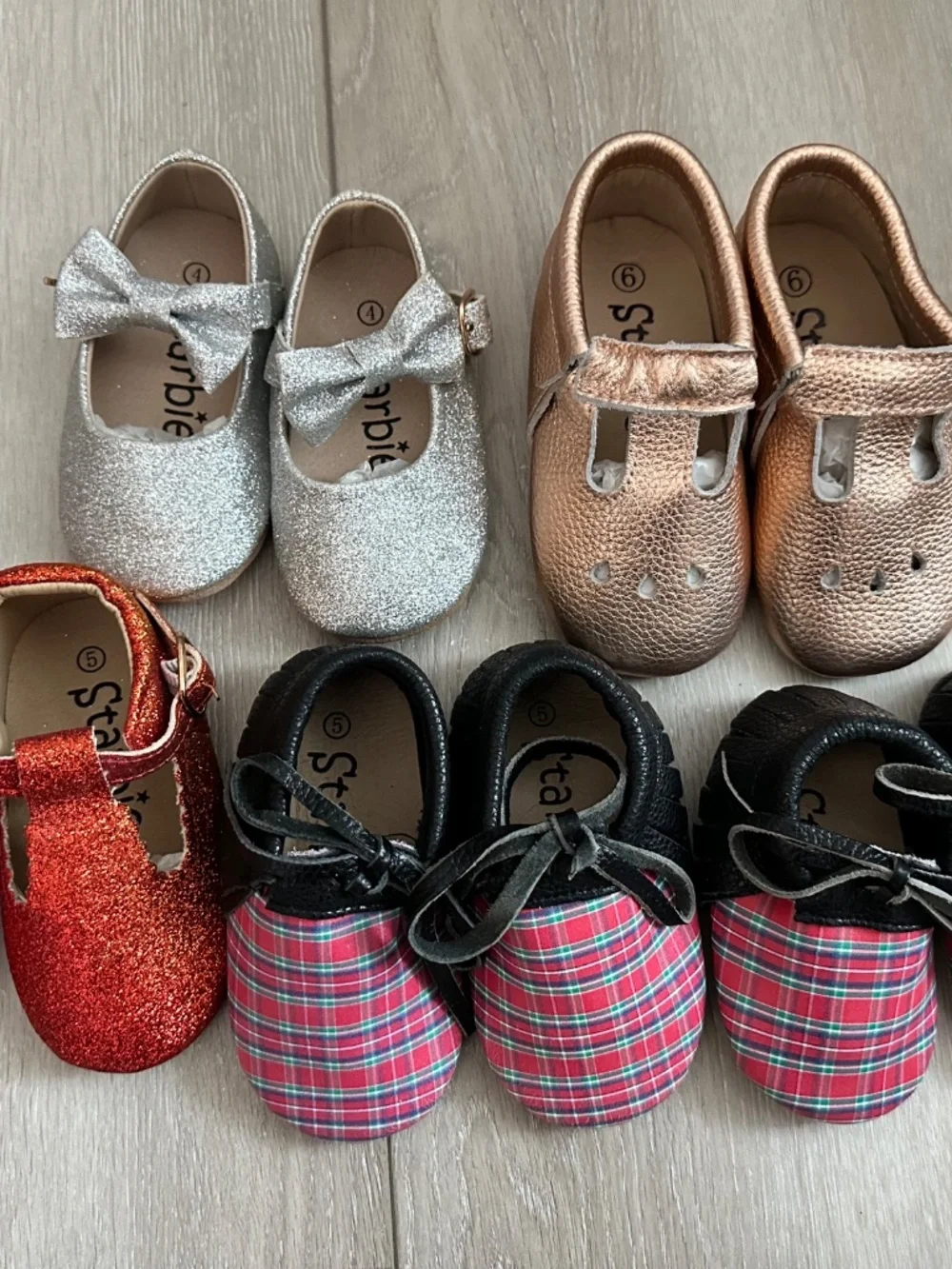 5 pairs various size lots Baby Shoes Lots Flash Sale toddler Shoes Sandals